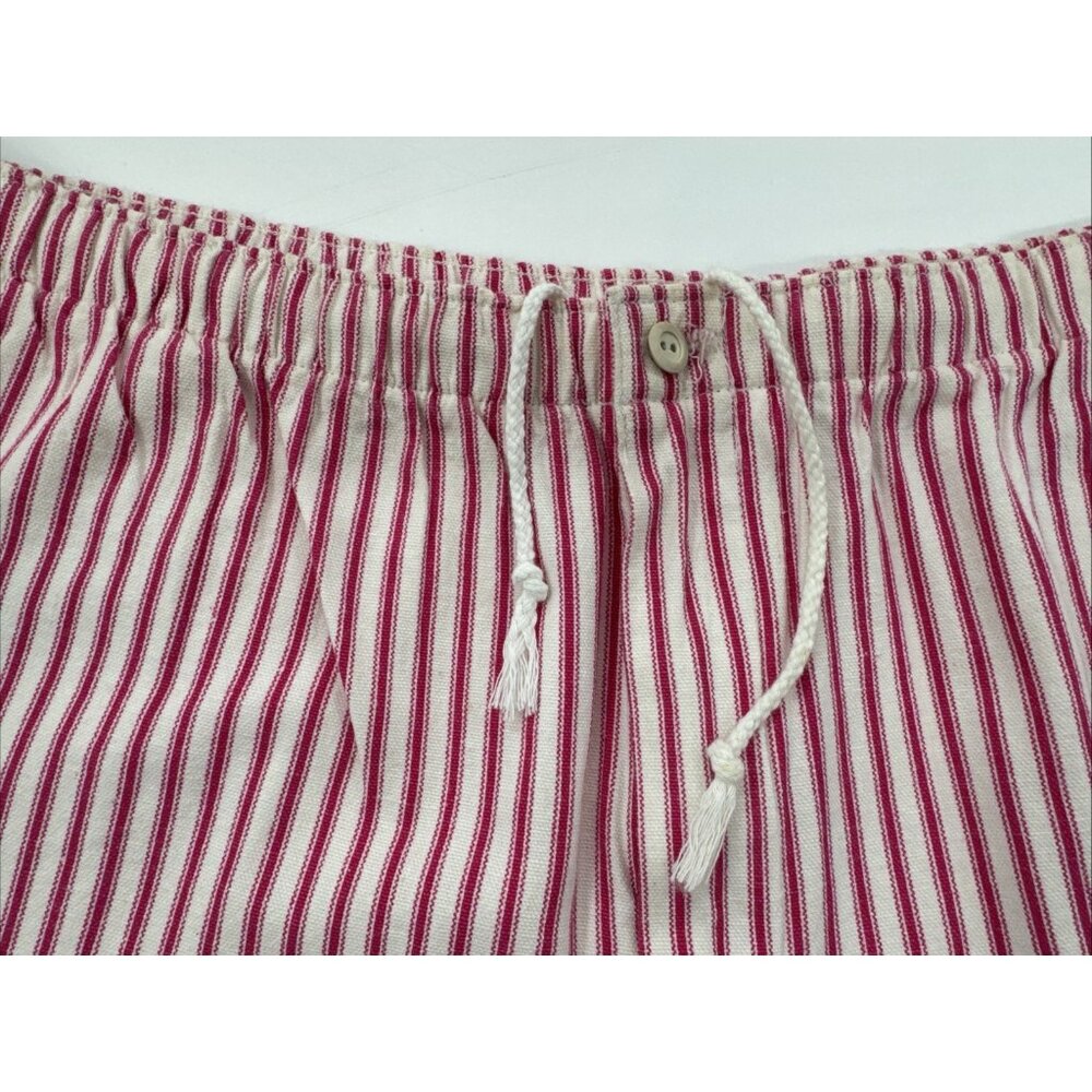 Vintage OshKosh Shorts Mens Large Red Striped Cotton Railroad Conductor NWT - Picture 14 of 16